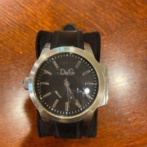 D&G dolce and gabbana silicone watch